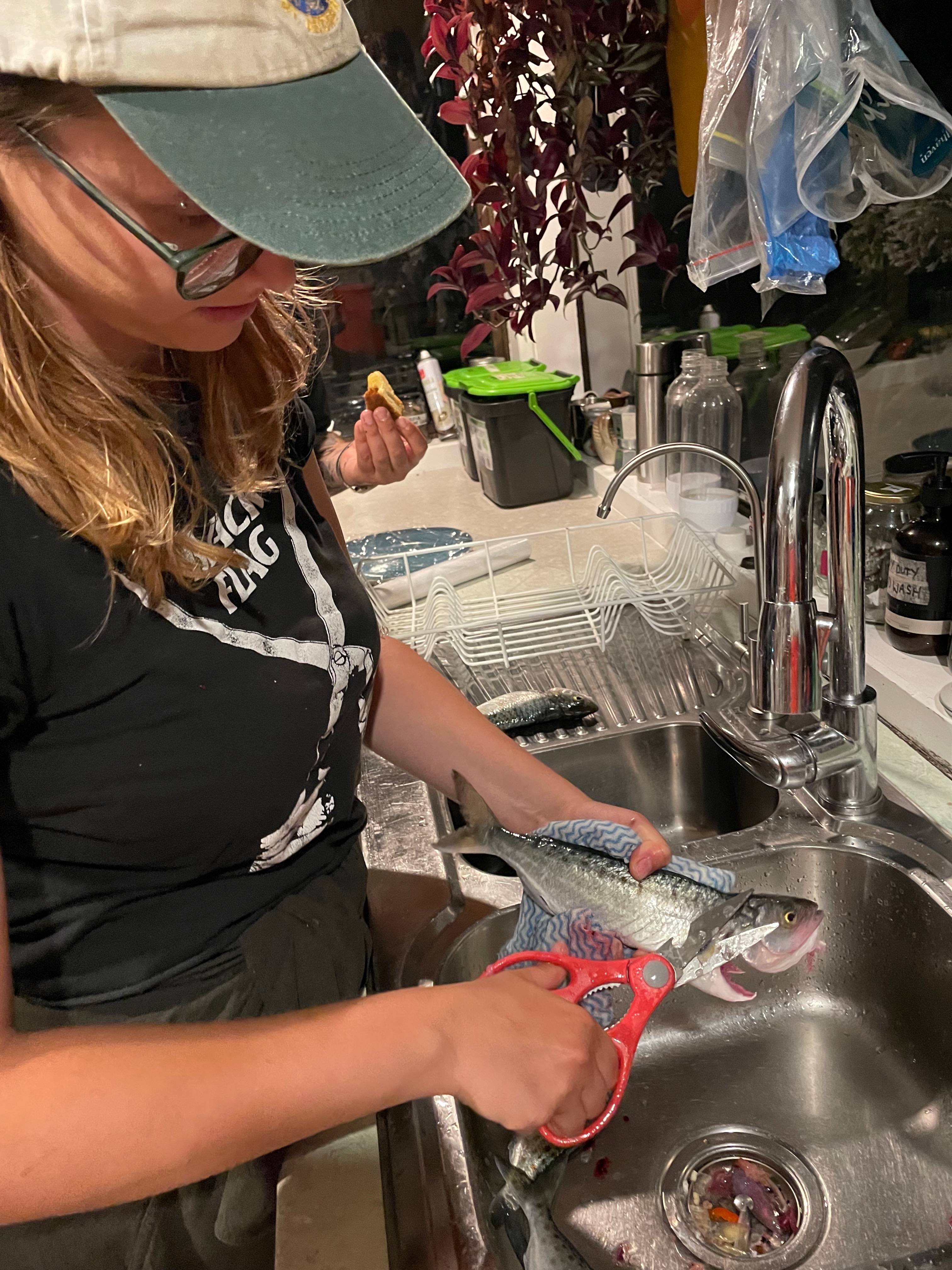 Preparing for dinner